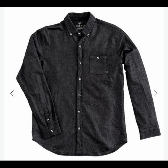 Free Fly Men’s Sullivan Button down NWT size M - Picture 3 of 4
